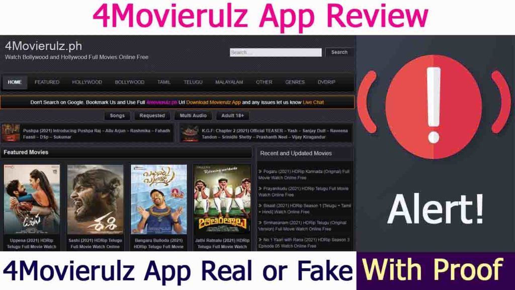 4Movierulz | Watch Bollywood and Hollywood Full Movies 2 4Movierulz 2022