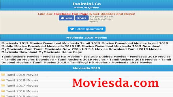 Moviesda 2022 | website Movies News, Moviesda 2 Moviesda 2022