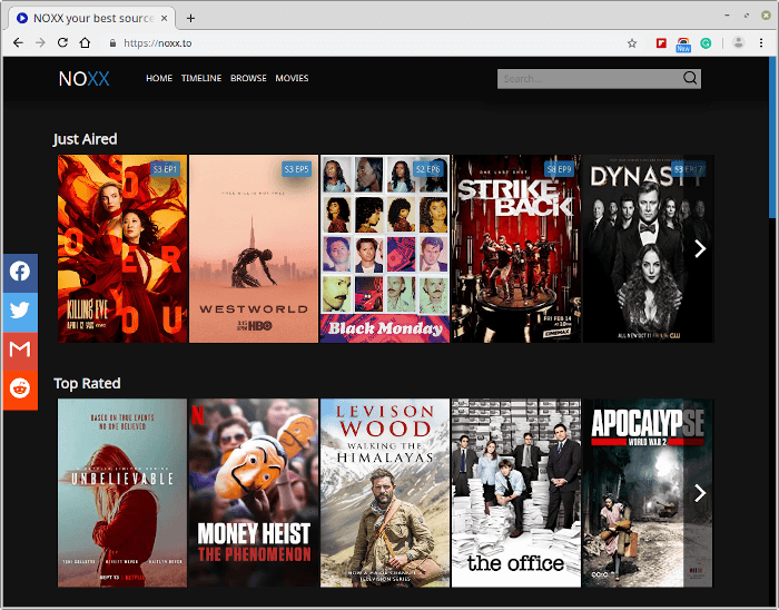 12 Best free streaming sites for movies and TV shows in 2022 1 NOXX–Movie-and-TV-Show-Streaming-Site