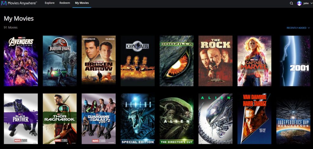 Movies Anywhere 2022