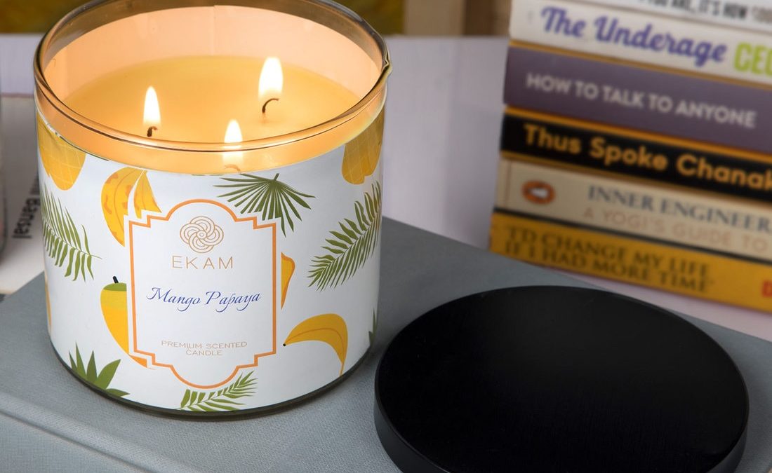 mango papaya aroma scented candle by ekam mango papaya aroma scented candle by ekam wmgtyh
